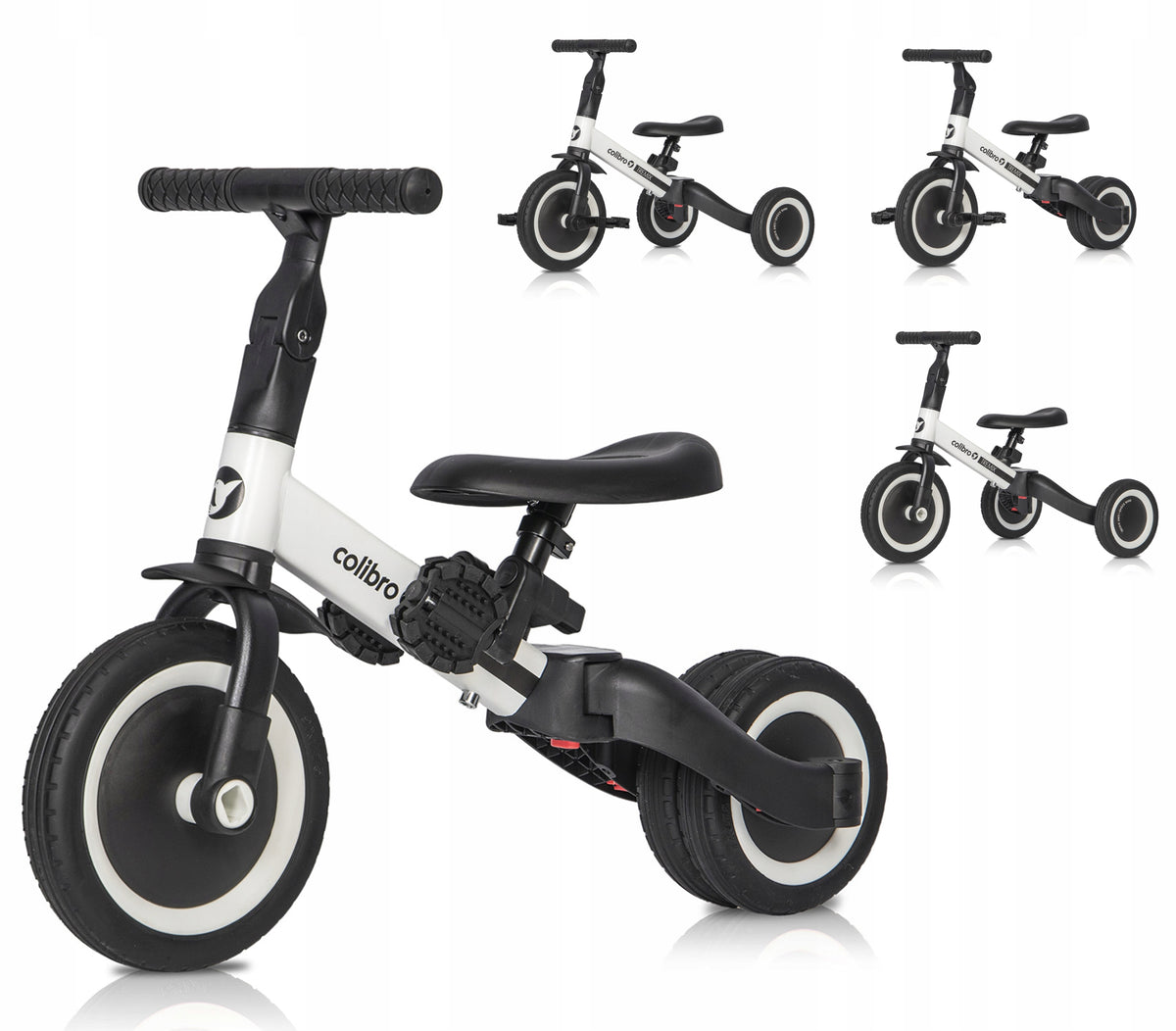 4in1 Running Bike COLIBRO Tricycle Ride-On For Boy Girls 25kg