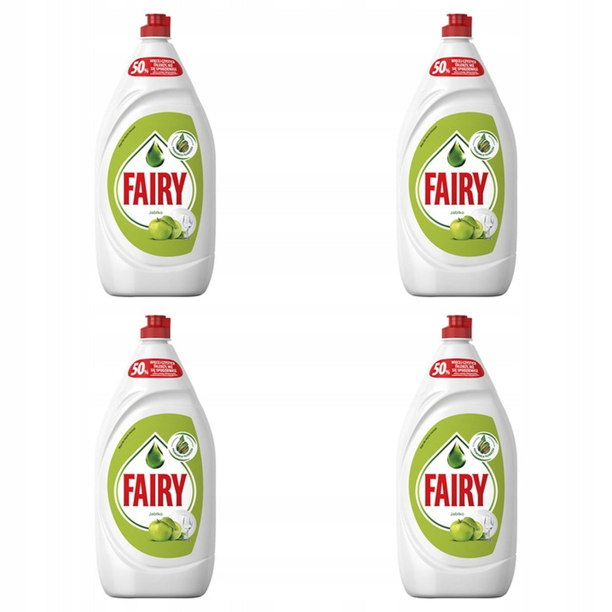 4x 1350ml Fairy Original Apple Dishwasher