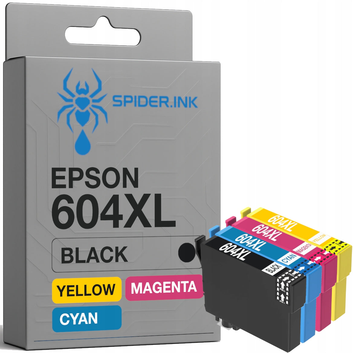 4x Epson 604XL Multipack XP-2200 XP-2205 XP-3200 XP-3205 Printer Ink