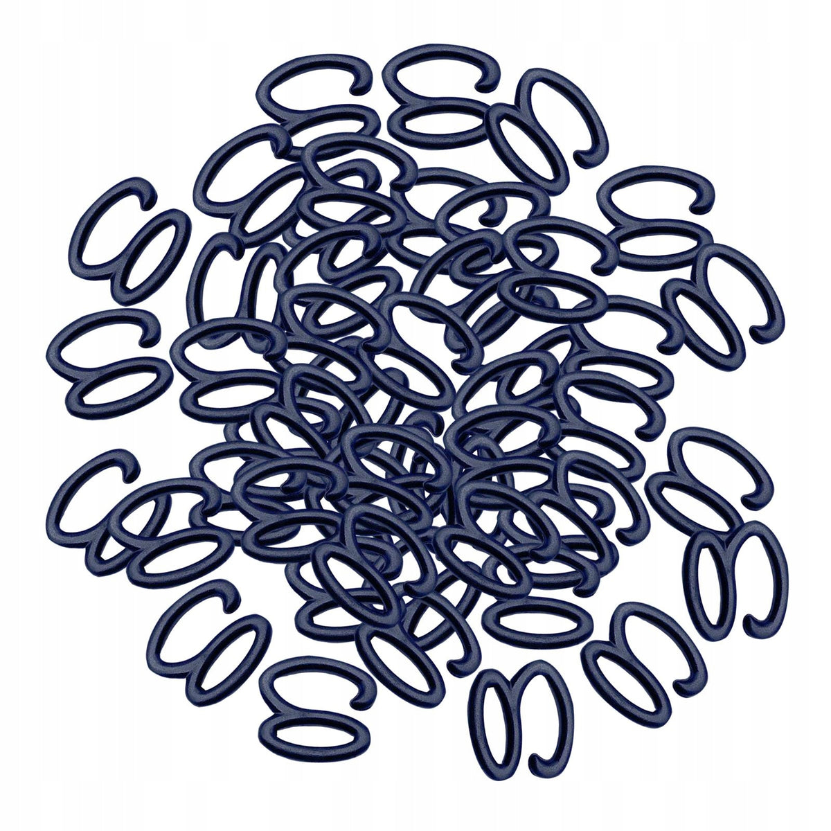 50 Pieces Elastic Rope End Hanging Hooks Strong Accessories Shower 8 Shape
