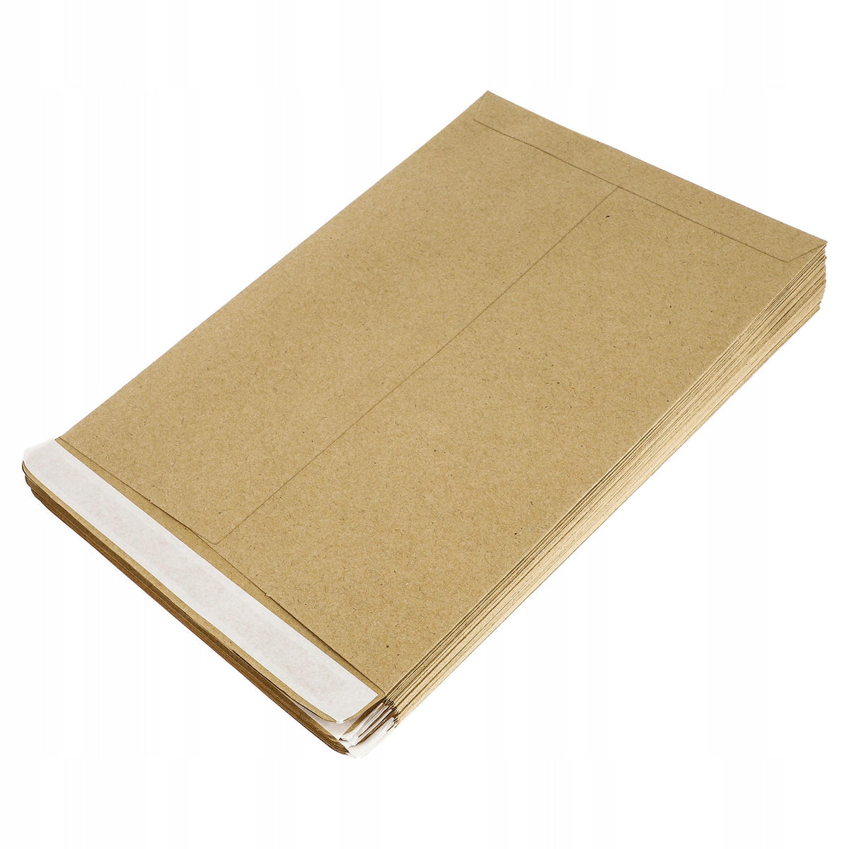 50SZT KOPERTY ZAPROSZENIOWE PAPIER KRAFT, BEŻOWE, NA ŚLUBY I UROCZYSTOŚCI