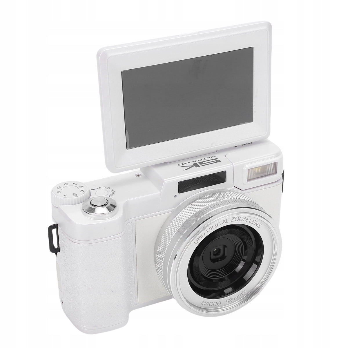 5K 64MP Digital Camera 18x Zoom 3 Inch Wi-Fi FT Flip Screen