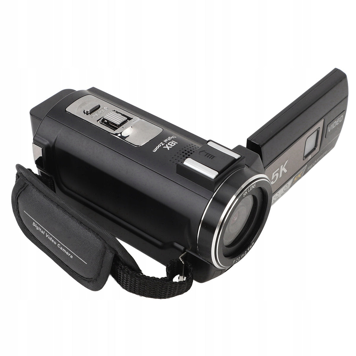 5K Video Camera, 5K Wi-Fi Camera 3 Inch IPS Touch Screen for Recording