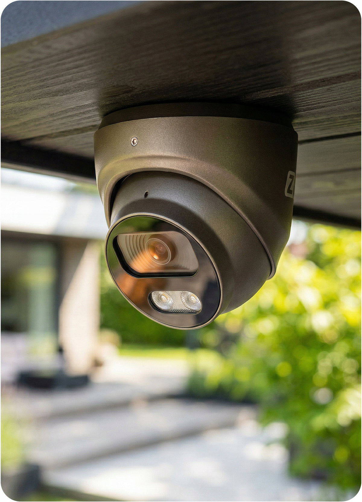 5MPx PoE Monitoring IP Camera 2.8mm + AUDIO, IP67 Dome Grey Packaging status original