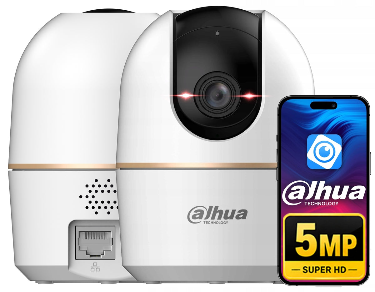 5Mpx WiFi Camera Dahua Rotating Nanny Audio Inner HERO