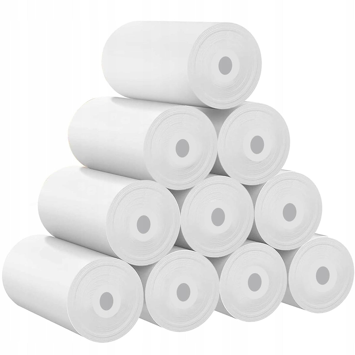 5X SELF-ADHESIVE PAPER STICKERS ROLLS CARTRIDGES FOR THERMAL PRINTER PRINTŚ