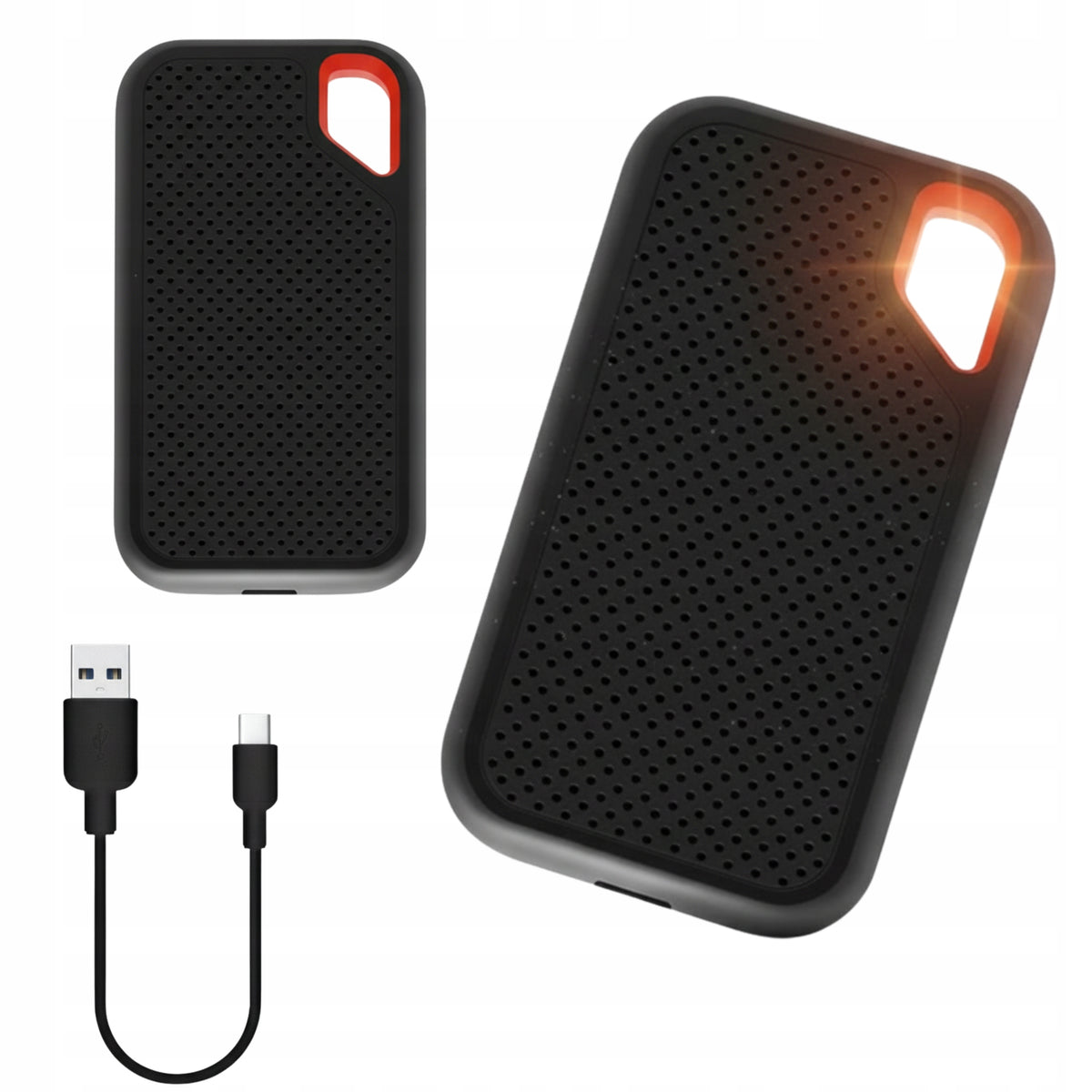64TB USB-C External HDD For iPhone Android Biggest! Packaging status original