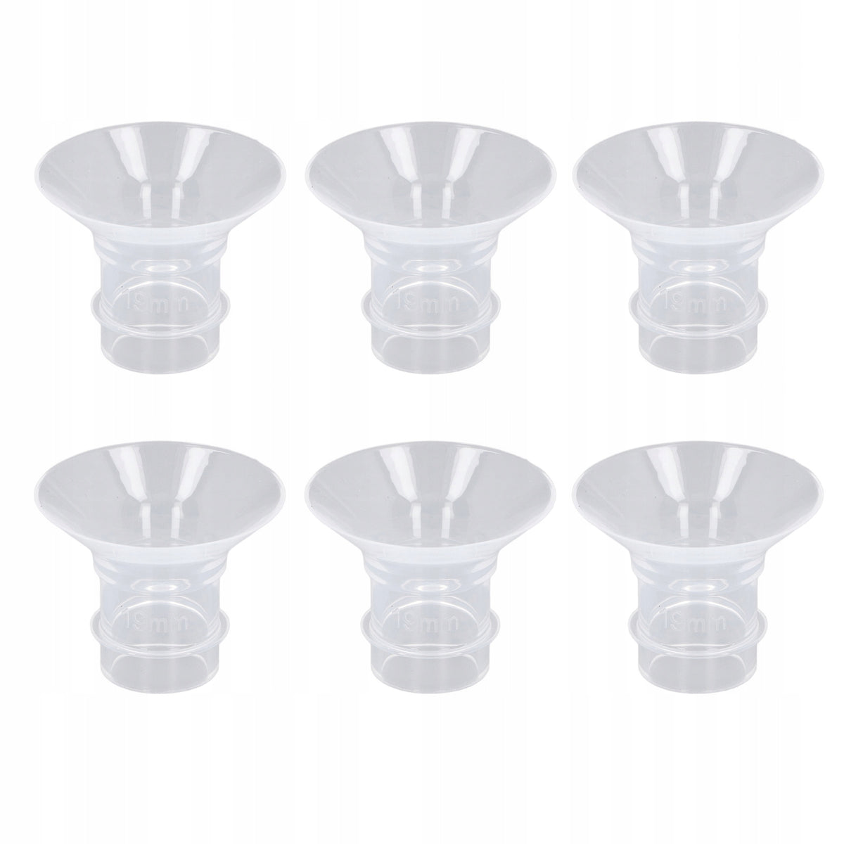 6pcs XL Hands-Free Bust Pump Collar Inserts
