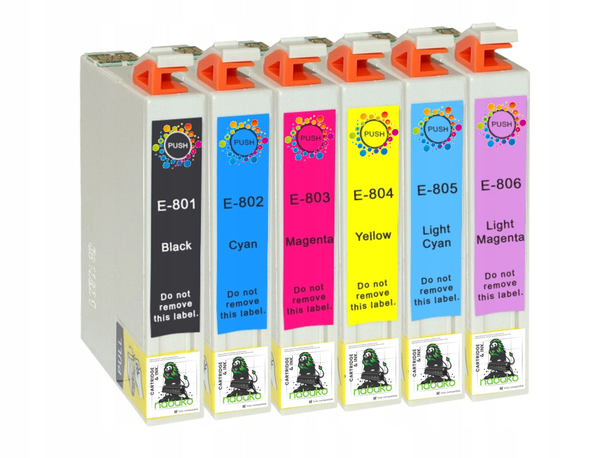 6x Ink for Epson Stylus Photo R265 R285 R360 RX560 RX585 RX685 PX830FWD EAN (GTIN) 5905937430690