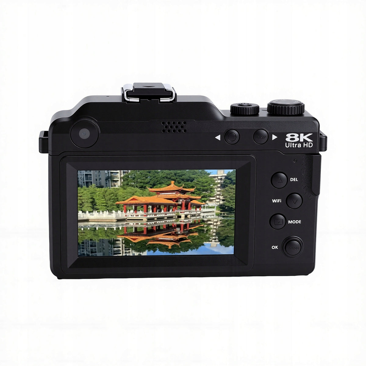 8K 100MP Digital Camera 18x Zoom 3 Inch HD Dual Lens DR Screen