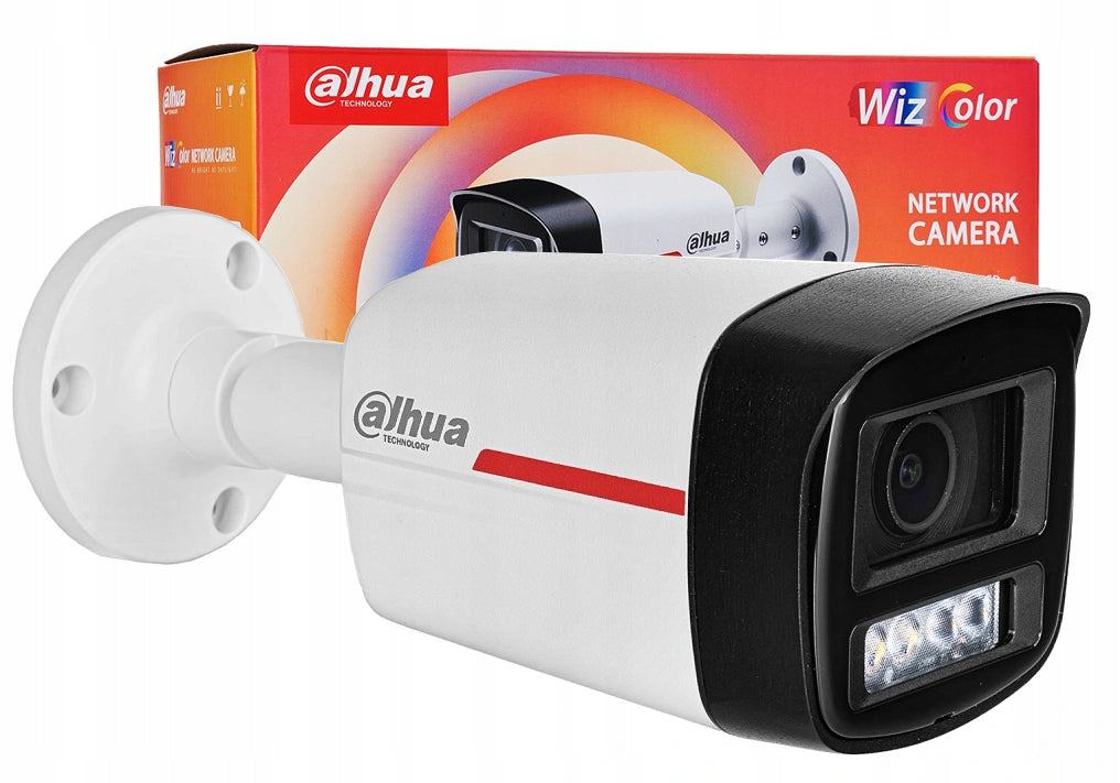 8MP WizColor Pro IP Camera DAHUA IPC-HFW2849TL-S-LED PRO 2.8mm PoE