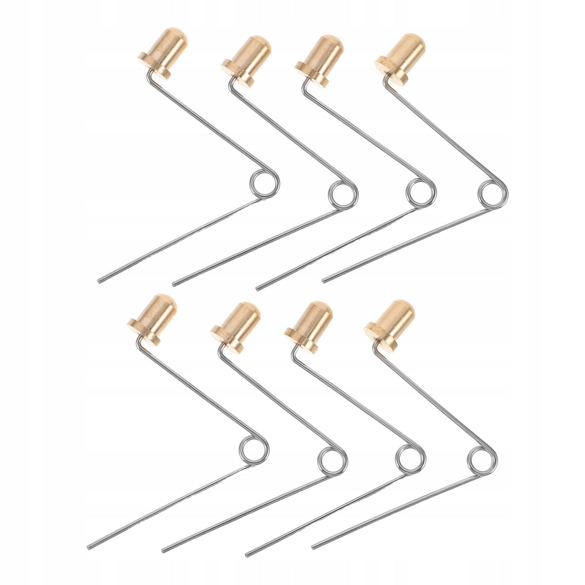 8PCS DURABLE V-TYPE LOCKING SPRINGS FOR FISHING CHAIR ACCESSORIES