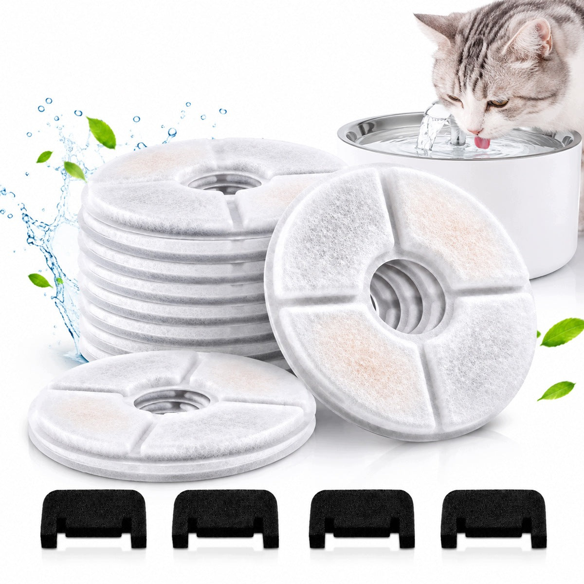 8PCS FILTER FOR DOG CAT DRINKER FOUNTAIN