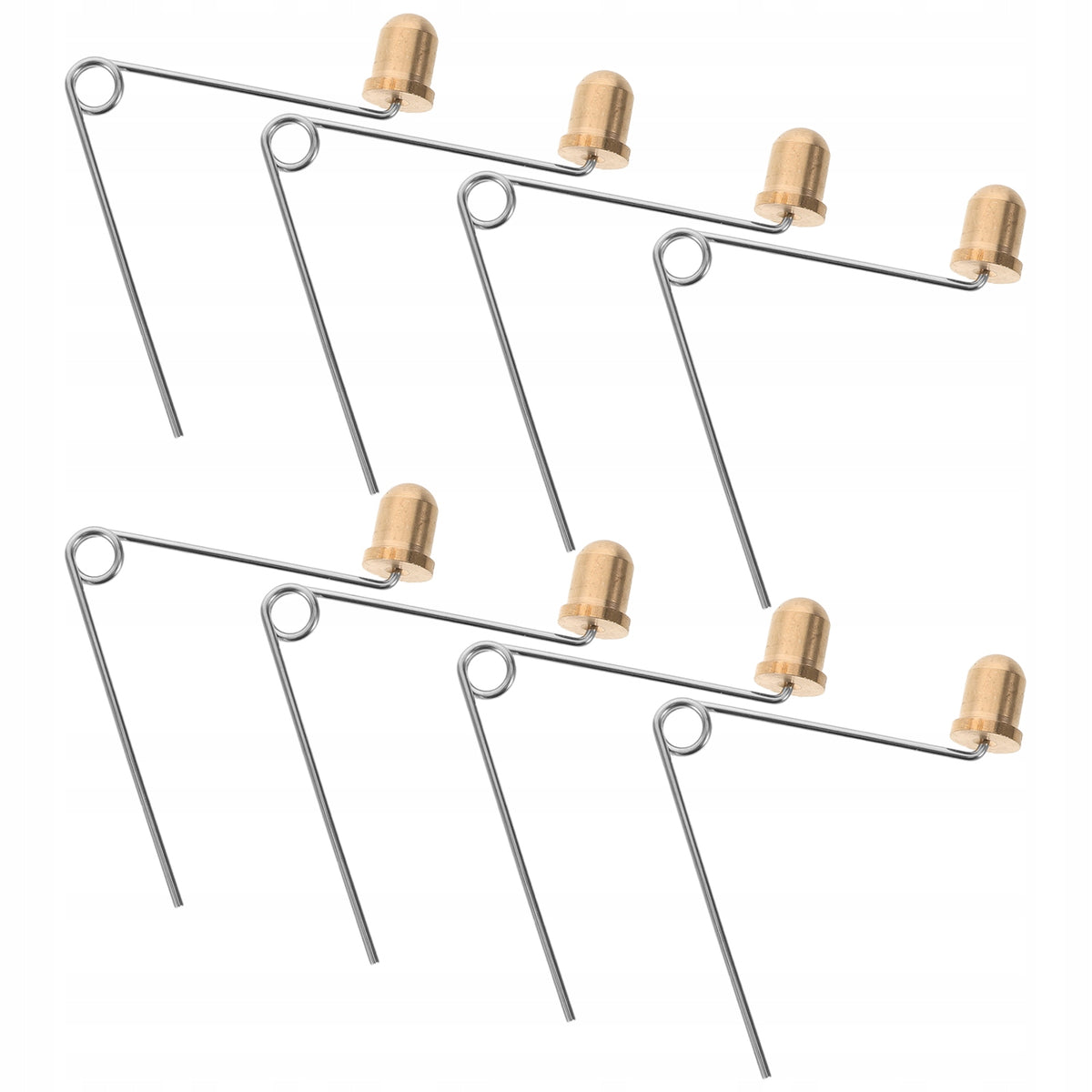 8Pcs Fishing Chair Repair Spring Clips with V-Type Locking
