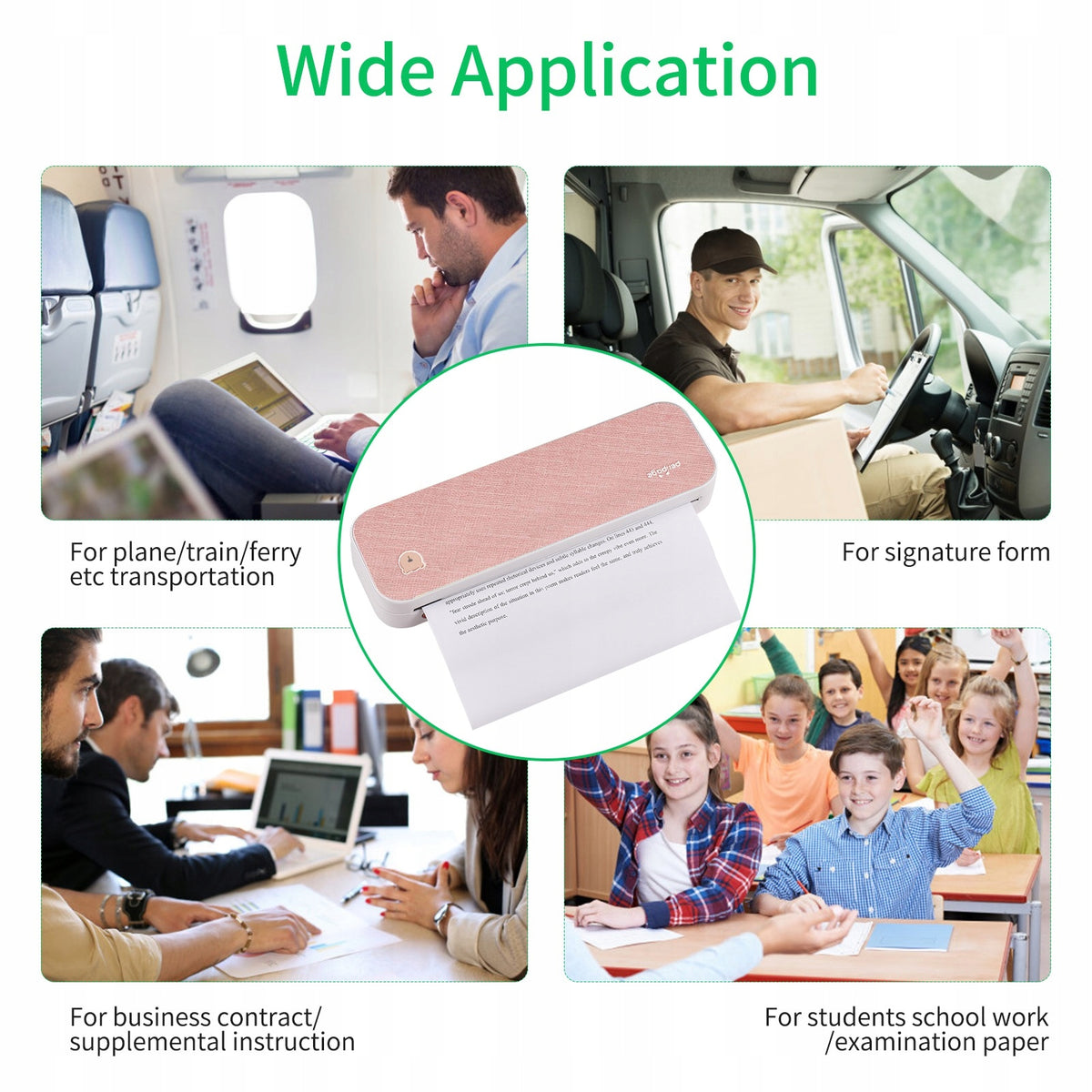 A4 Paper Printer Direkt Thermal Transfer Printer BG