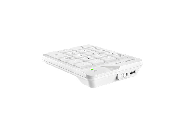 A4tech FGK21C FStyler, Wireless Numeric Keyboard, White Manufacturer A4Tech