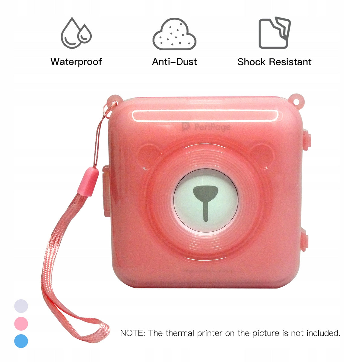 A6 Plastic Thermal Printer With DS Anti-dust Anti-Shock Strip