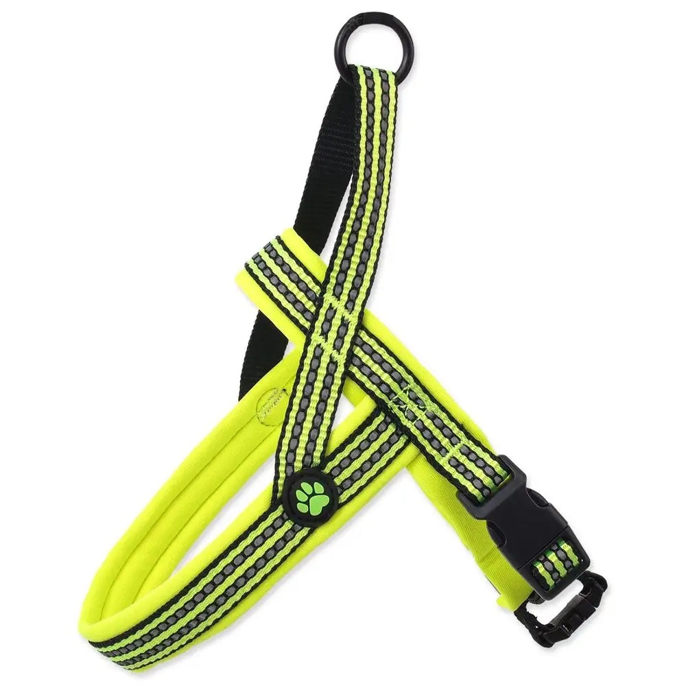 ACTIVE DOG Neoprene Lime Dog Harness S