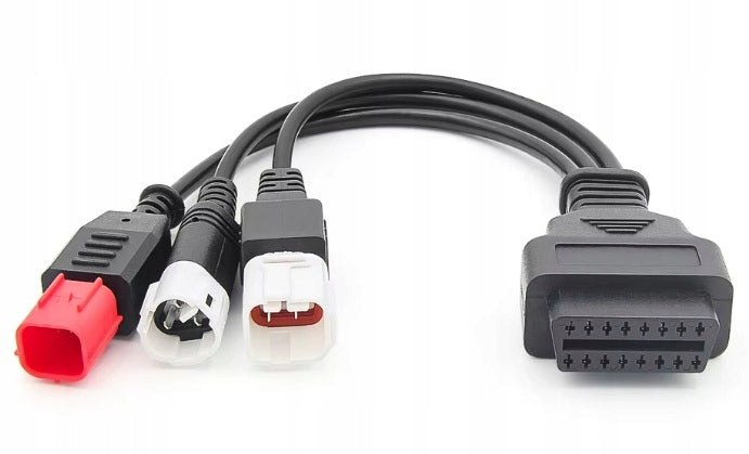 ADAPTER CABLE OBD2 3 PIN 4 PIN 6 PIN YAMAHA HONDA