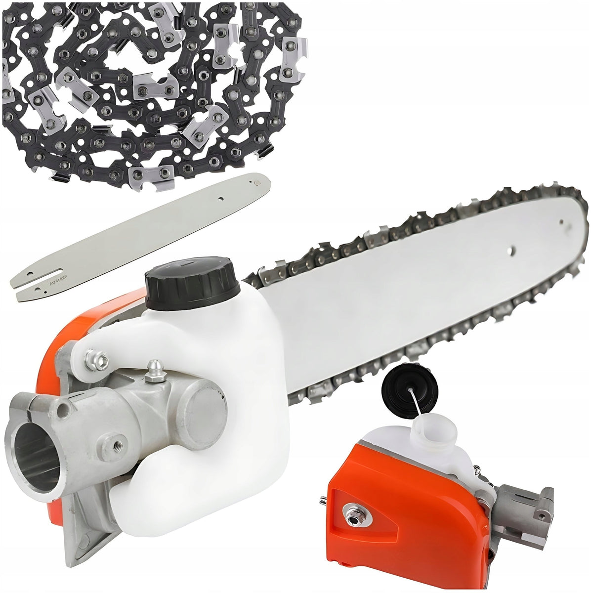 ADAPTER CHAINSAW ATTACHMENT FOR COMBUSTION SCYTHE SET 26/9 26mm 9