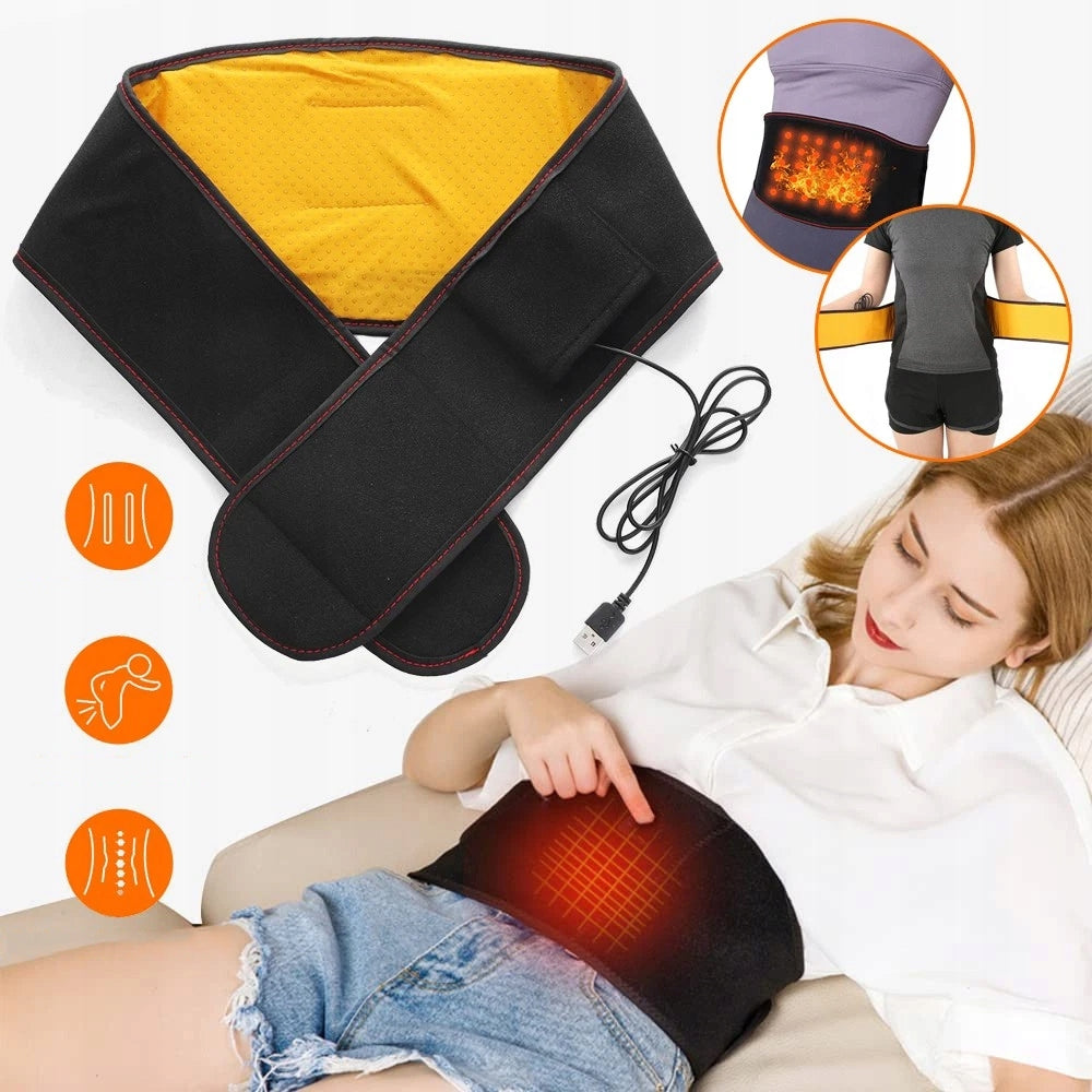 ADJUSTABLE BELT HEATER, LUMBAR AND ABDOMINAL PROTECTIVE BELT WITH HEATING Packaging status original