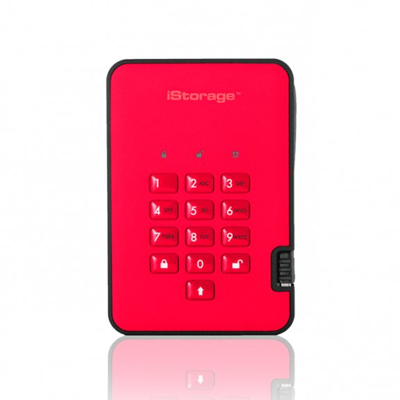 AES 256-bit 512GB Encrypted Portable SSD