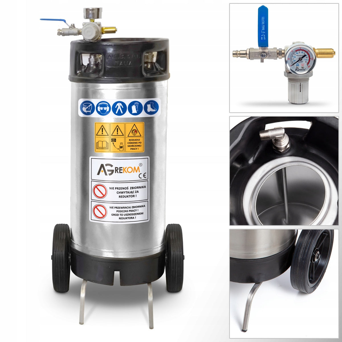 AGGREGATE BLEACHING MACHINE FOR LIME BLEACHING A2 Packaging status original