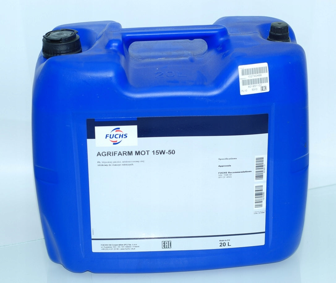 AGRIFARM MOT 15W50 20L