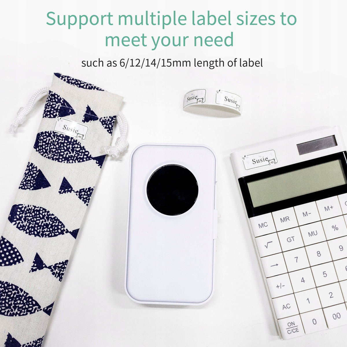 AIMO D35 Label Printer Mini Thermal Pocket Label Printer has