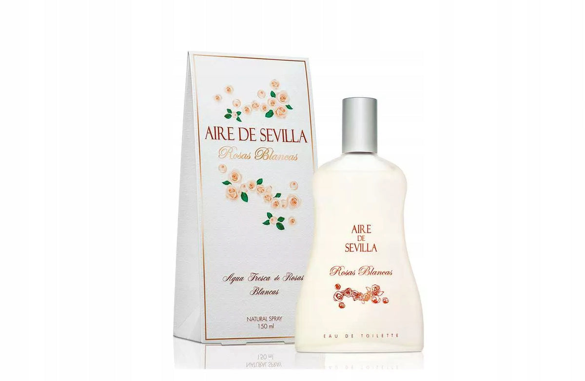 AIRE DE SEVILLA Eau de toilette ROSAS BLANCAS, 150 ml