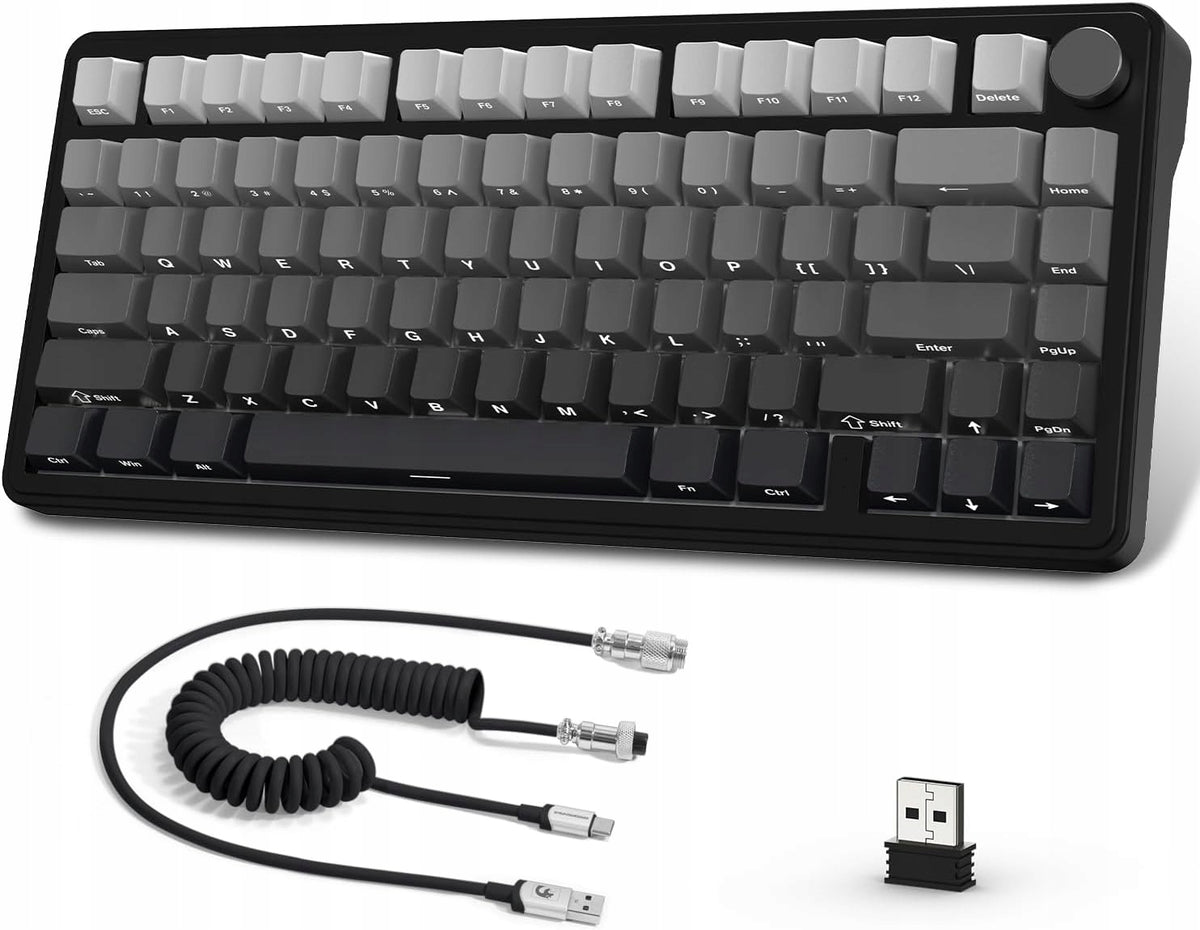 AJAZZ X85 Keyboard 75% RGB Gasket BT 2.4GHz USB