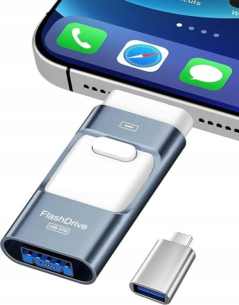 AL116 PENDRIVE 256 GB ZARMST 4IN1 USB 3.0 – USB-C, MICRO USB, IOS, PC, MAC