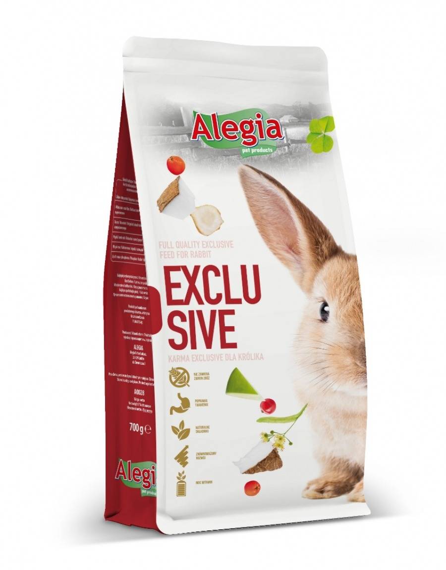 ALEGIA Exclusive Complete Food for Rabbits 700 g