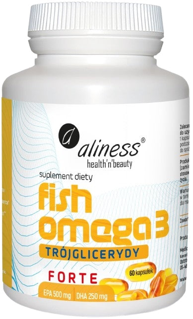 ALINESS OMEGA 3 FORTE Triglycerides EPA500 DHA250 RESISTANCE HEART BRAIN