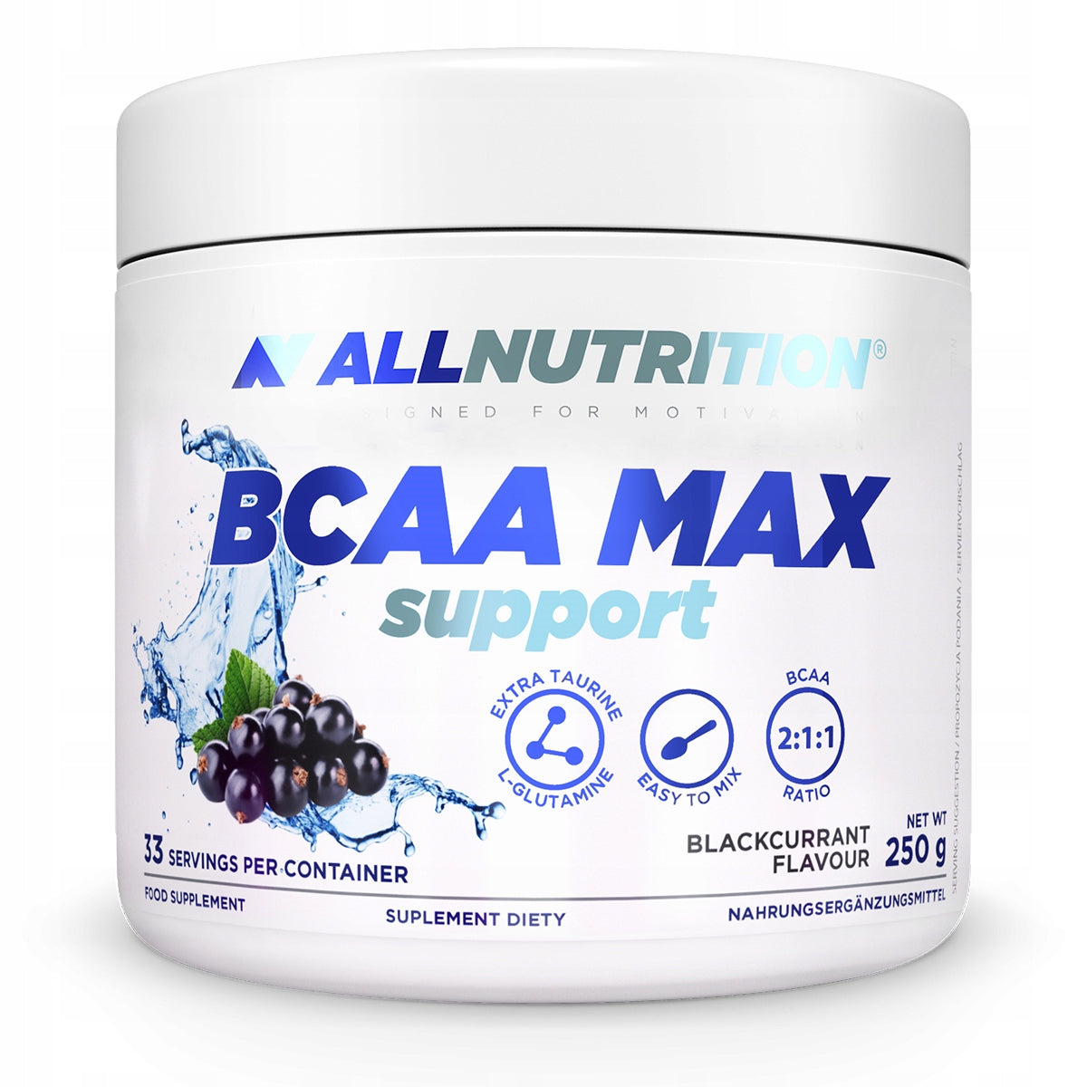 ALLNUTRITION BCAA MAX SUPPORT 250G