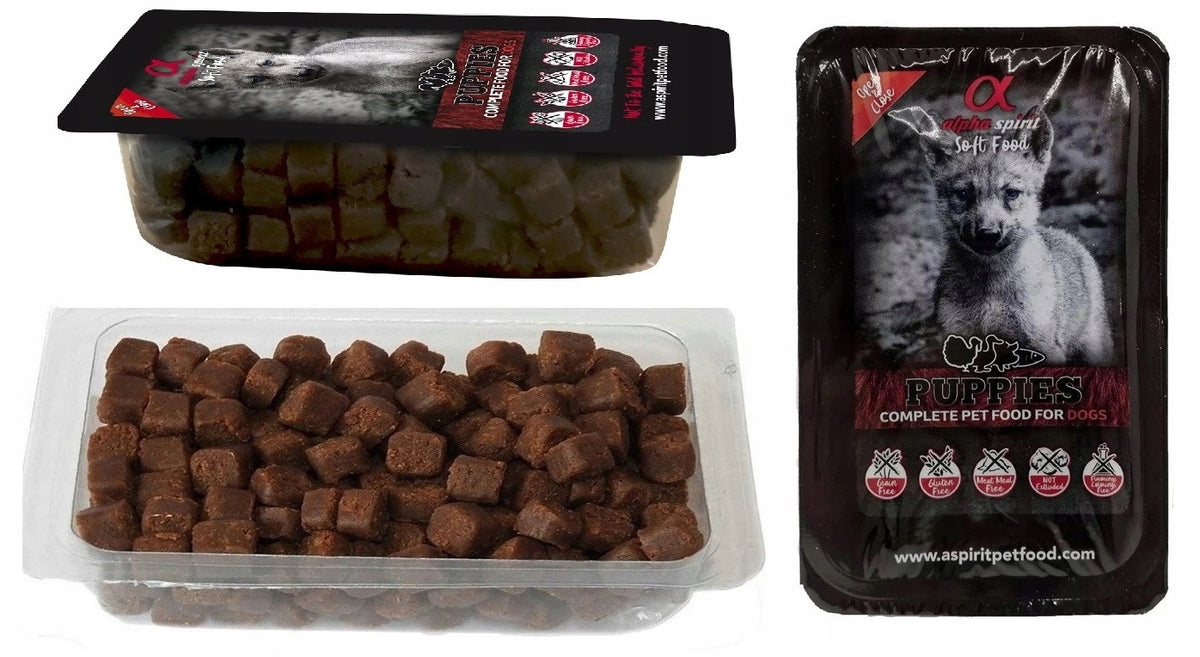 ALPHA SPIRIT PUPPIES 200g FOR PUPPIES SINGLE TRAY Manufacturer code 0007183