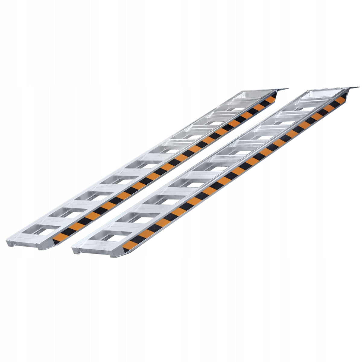 ALUMINIUM RAIDS FOR EXCAVATOR 2 TONS RAMP WIDTH 40CM x 2,5 SET OF 2 PCS.