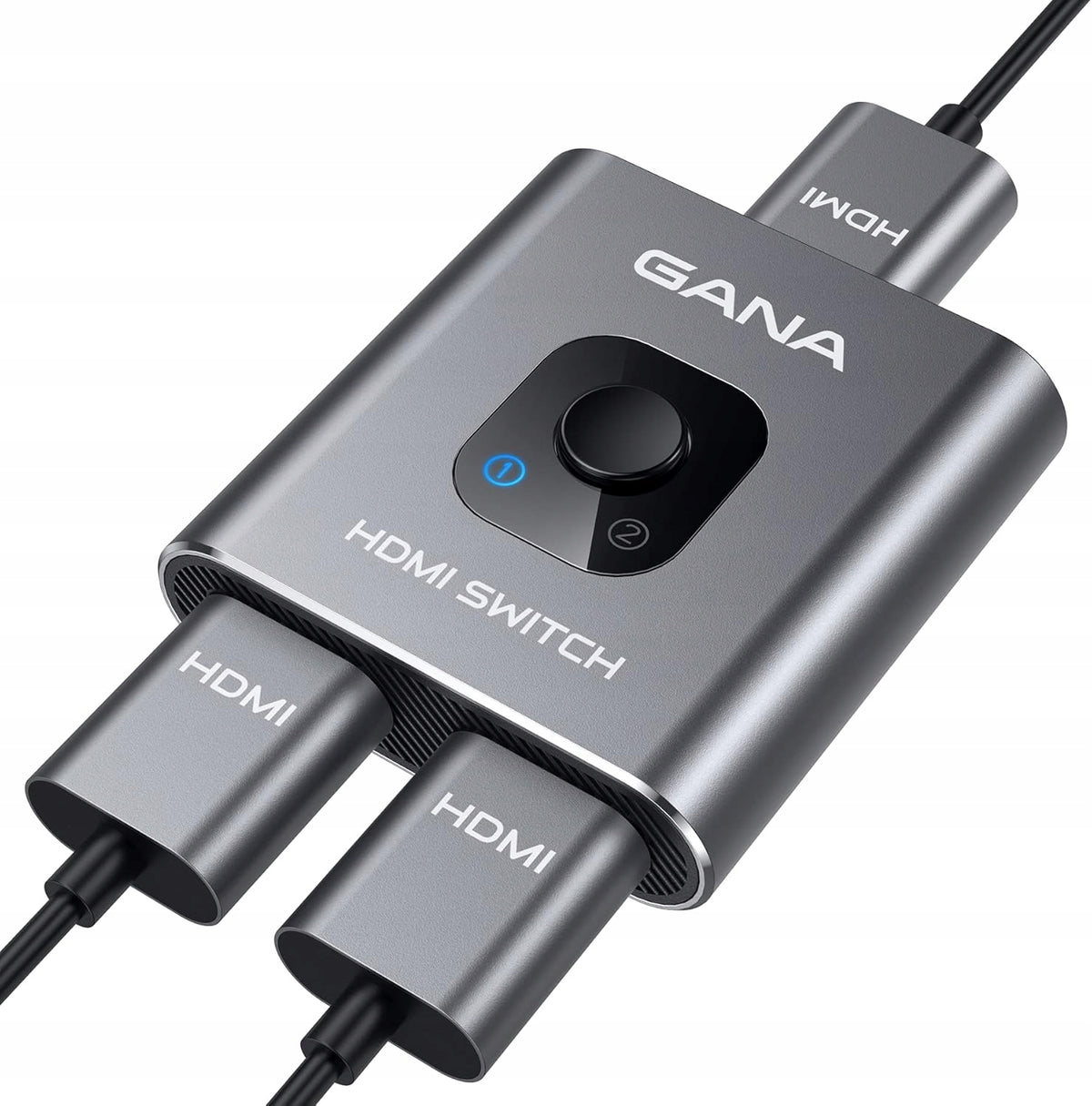 ALUMINUM TWO-WAY SWITCH HDMI