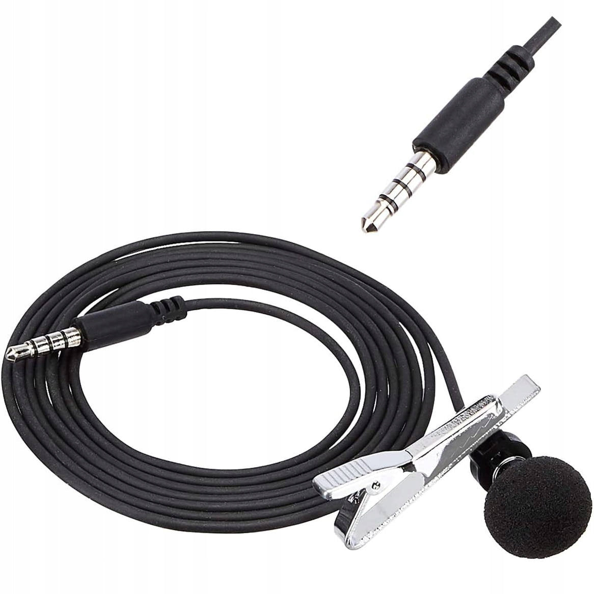 AMAZON TIE MICROPHONE WITH CLIP mini jack 3,5