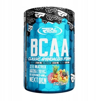 AMINO ACIDS powder BCAA regeneration Real Pharm BCAA instant PINEAPPLE 400g Expiration date at least six months from the date of purchase