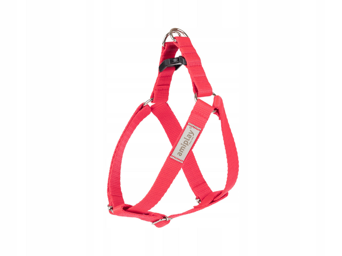 AMIPLAY ADJUSTABLE SHOULDER STRAPS SAMBA XS RED