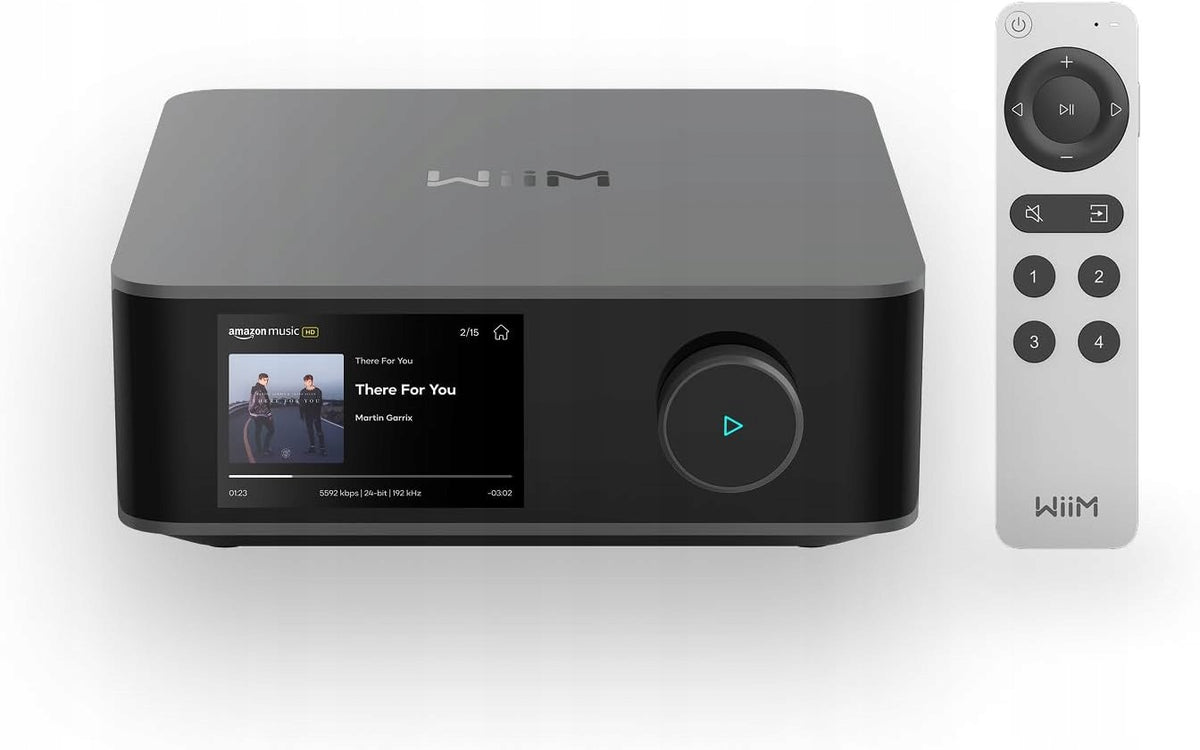AMPLIFIER WITH NETWORK FUNCTIONS WiiM AMP ULTRA TPA3255 GREY Brand Wiim