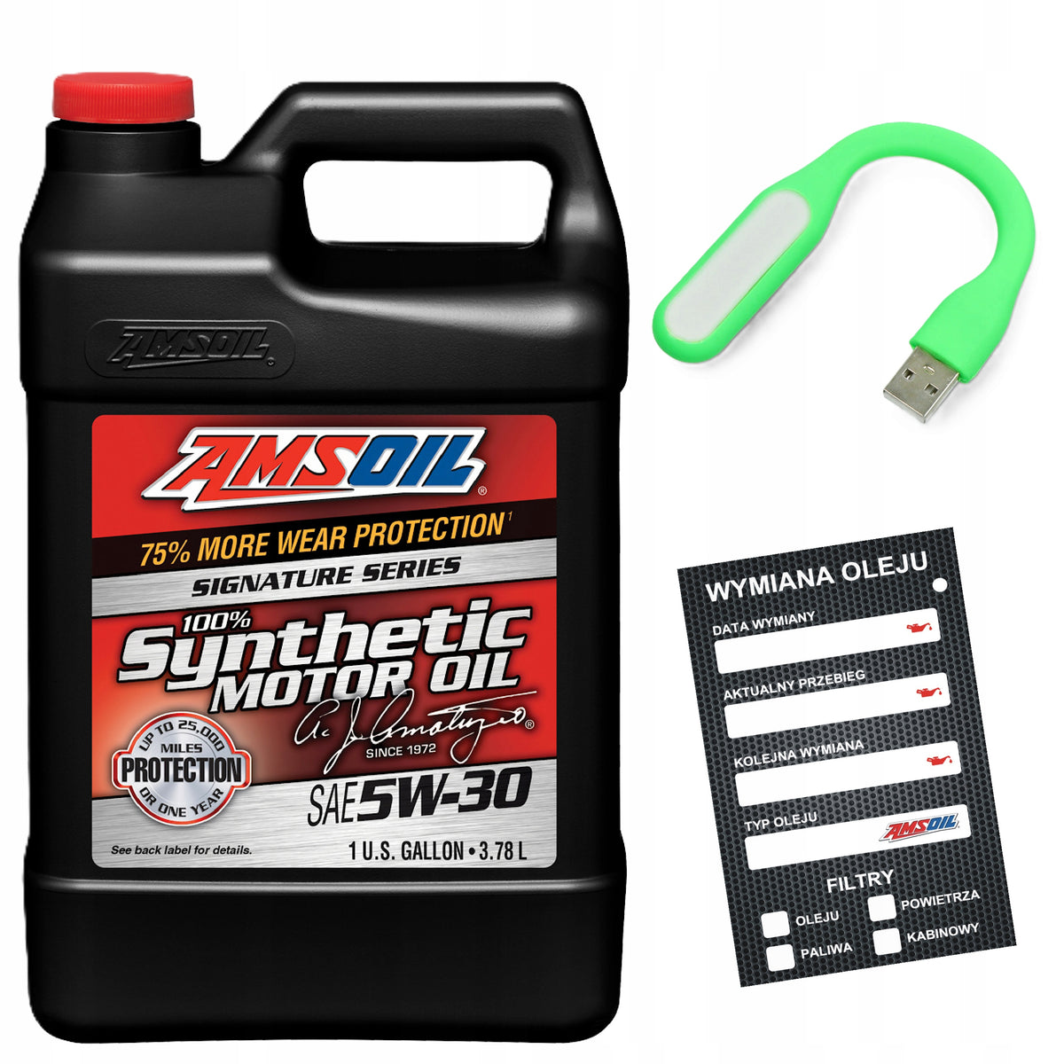 AMSOIL 5W30 SIGNATURE SYNTHETIC MOTOR OIL ASL 100% ORIGINAL