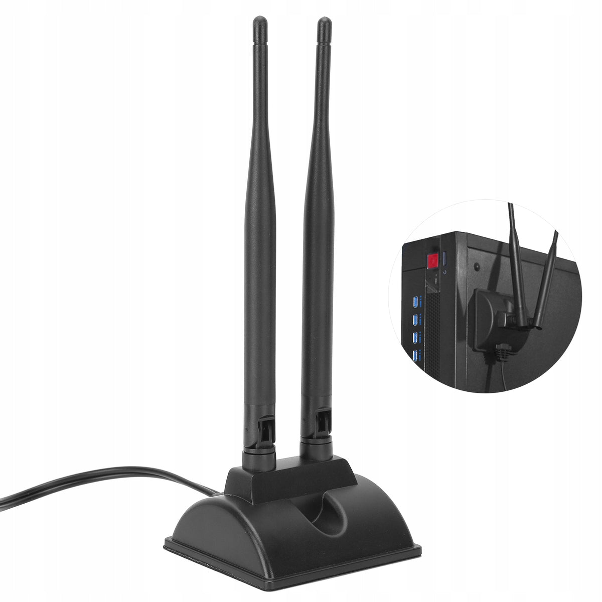 ANTENNA WIFI USB 6DBI RP-SMA NETWORK CARD Packaging status original