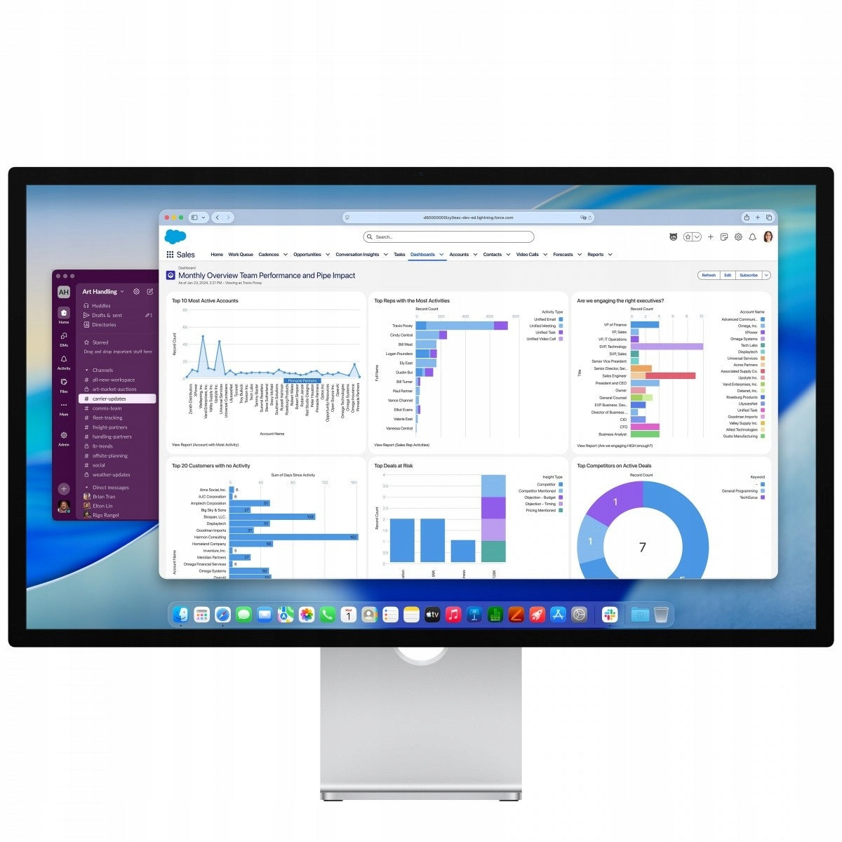 APPLE Studio Display - Standard Glass - Stand with tilt adjustment