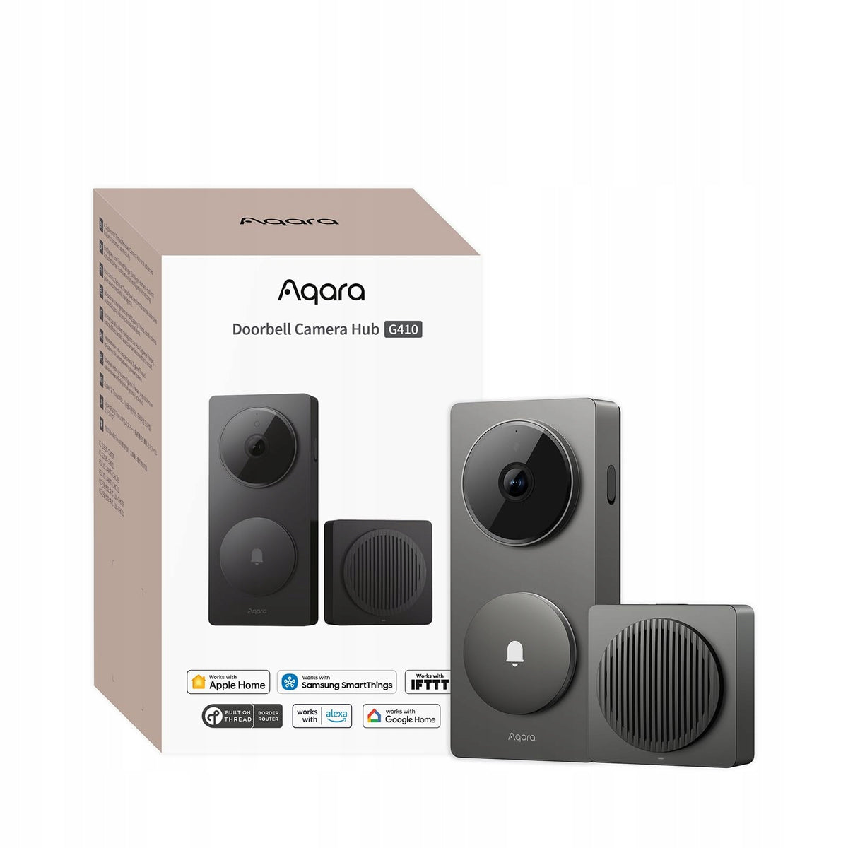 AQARA Smart Doorbell Camera 2K Homekit Audio Two Way WiFi