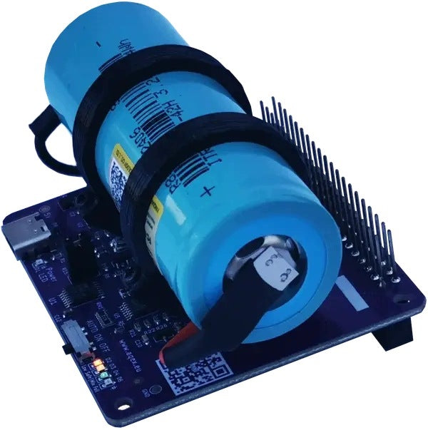 AQEX STUBBORN STAMINA LF UPS HAT for the Pi Packaging status original