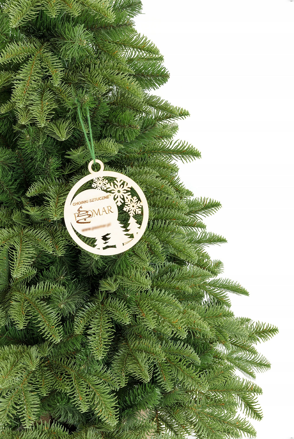 ARTIFICIAL CHRISTMAS TREE FIR NOBILES IN POT PE+PVC 100cm Brand Psomar