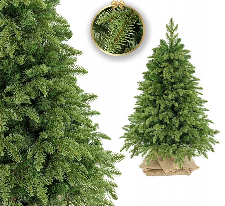 ARTIFICIAL CHRISTMAS TREE FIR NOBILES IN POT PE+PVC 160 cm!