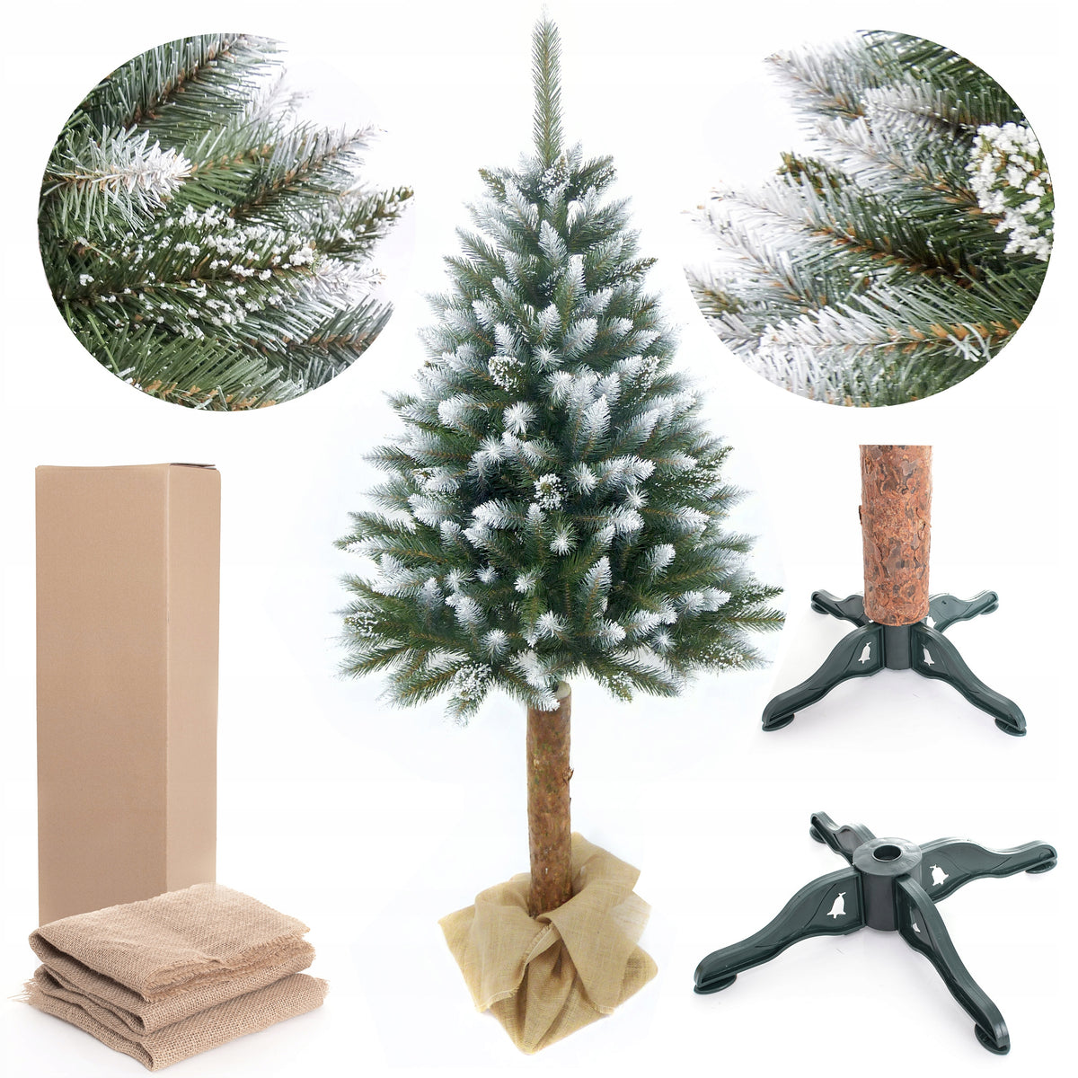 ARTIFICIAL CHRISTMAS TREE ON THE TRUNK DIAMOND SPRUCE 220cm